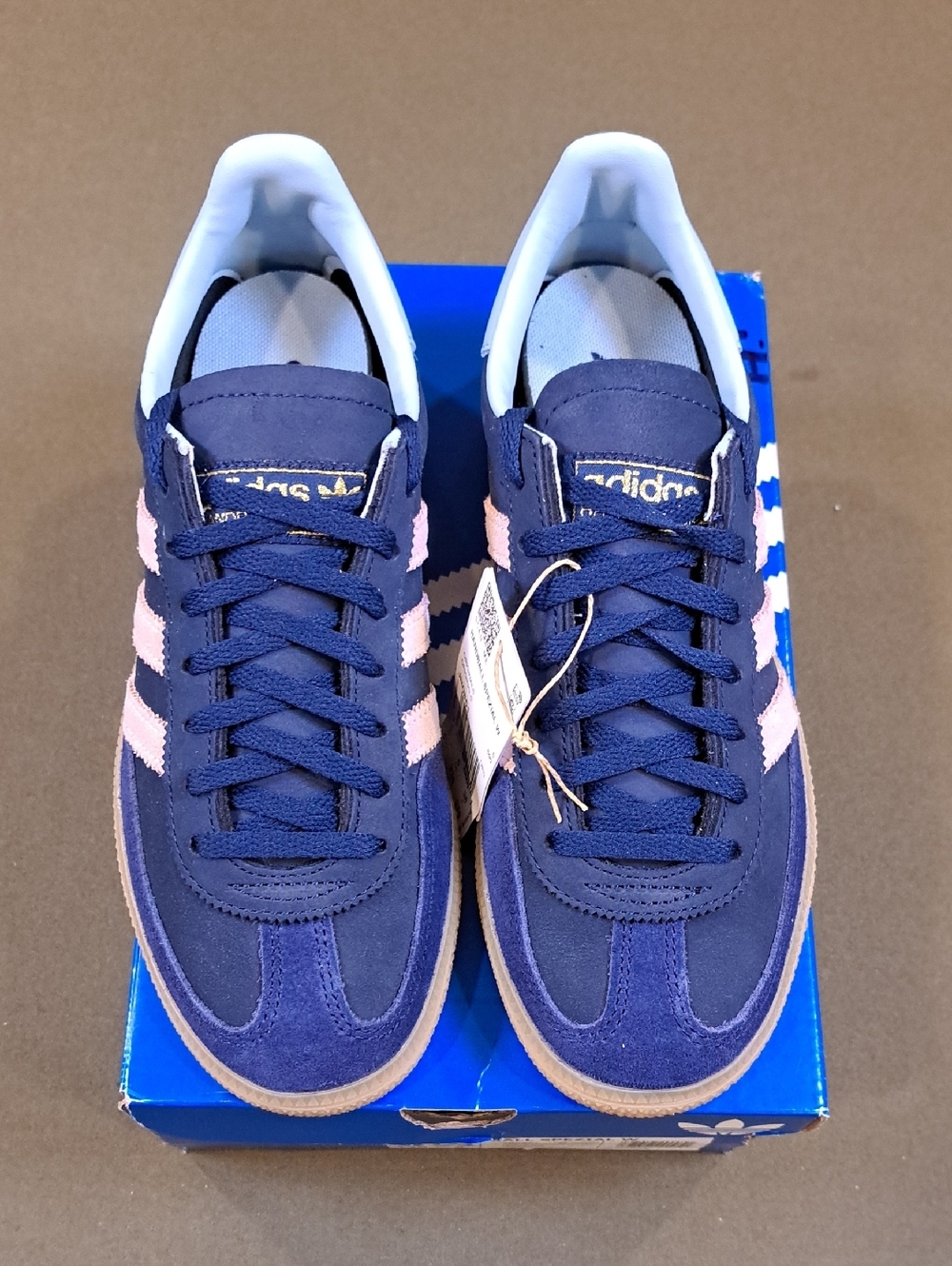 Adidas Handball Spezial - Color: Dark Blue/Wonder Quartz/Clear Sky - Size: 6.5 - Picture 2 of 10